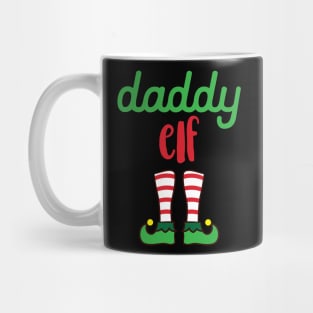 'DADDY ELF' Funny Christmas Santa Helper Mug
